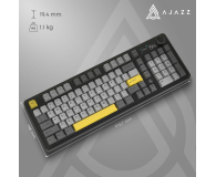 Ajazz AK980 V2 Gift Switch V2 Black Gray Yellow z ekranem - 1536371 - zdjęcie 8
